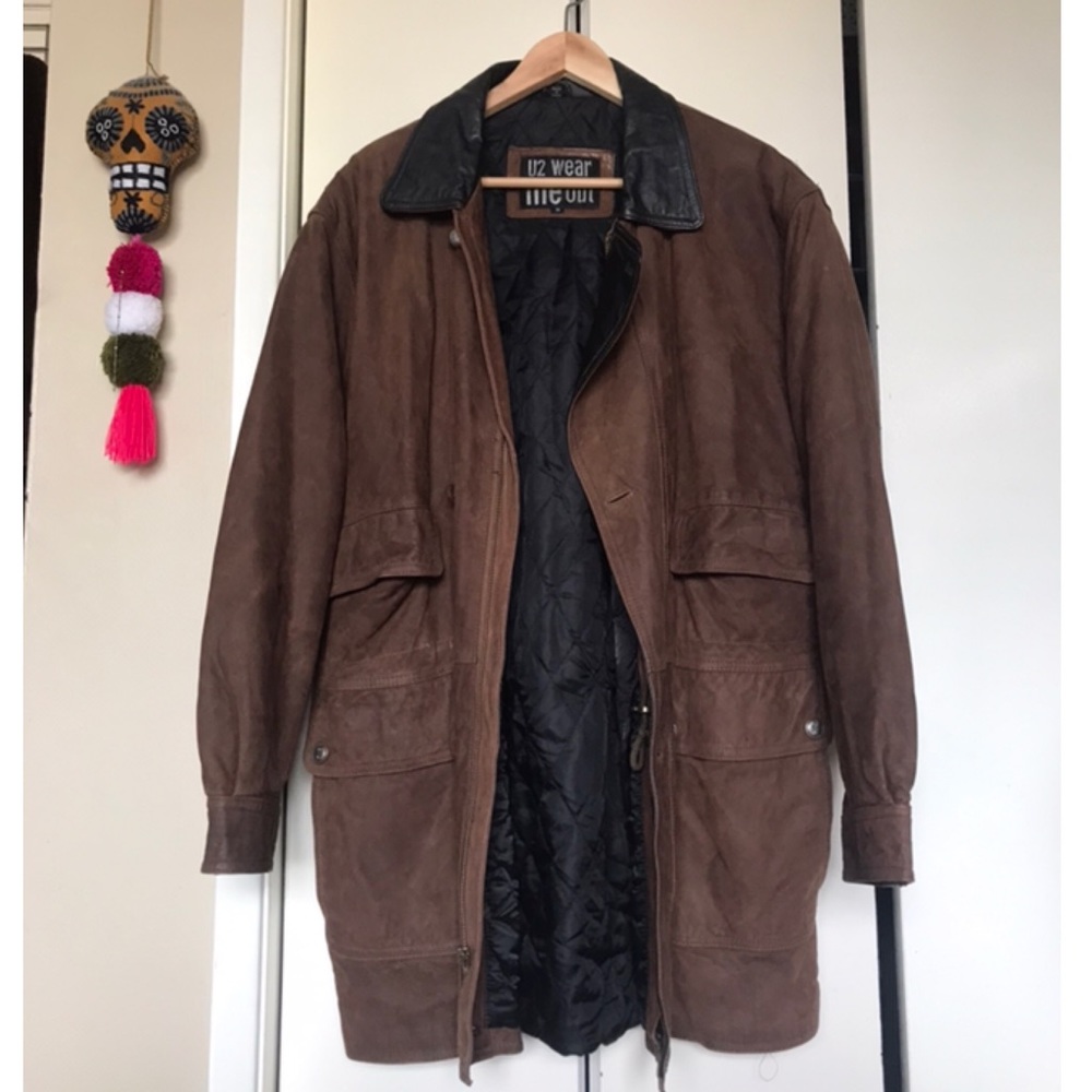 Leather Bomber Jacket